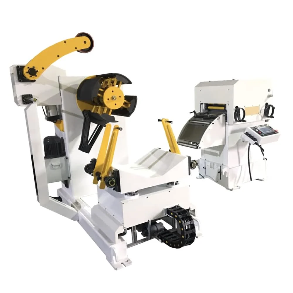 3 in 1 Steel Coil Straightening Feeding Machine with Decoiler