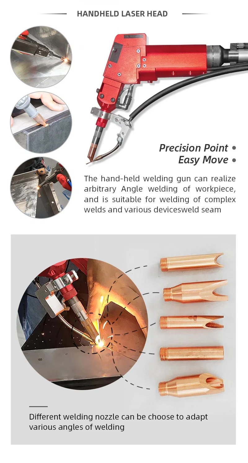 Monthly Deals Customized 1500W Handheld Fiber Laser Welding Machine