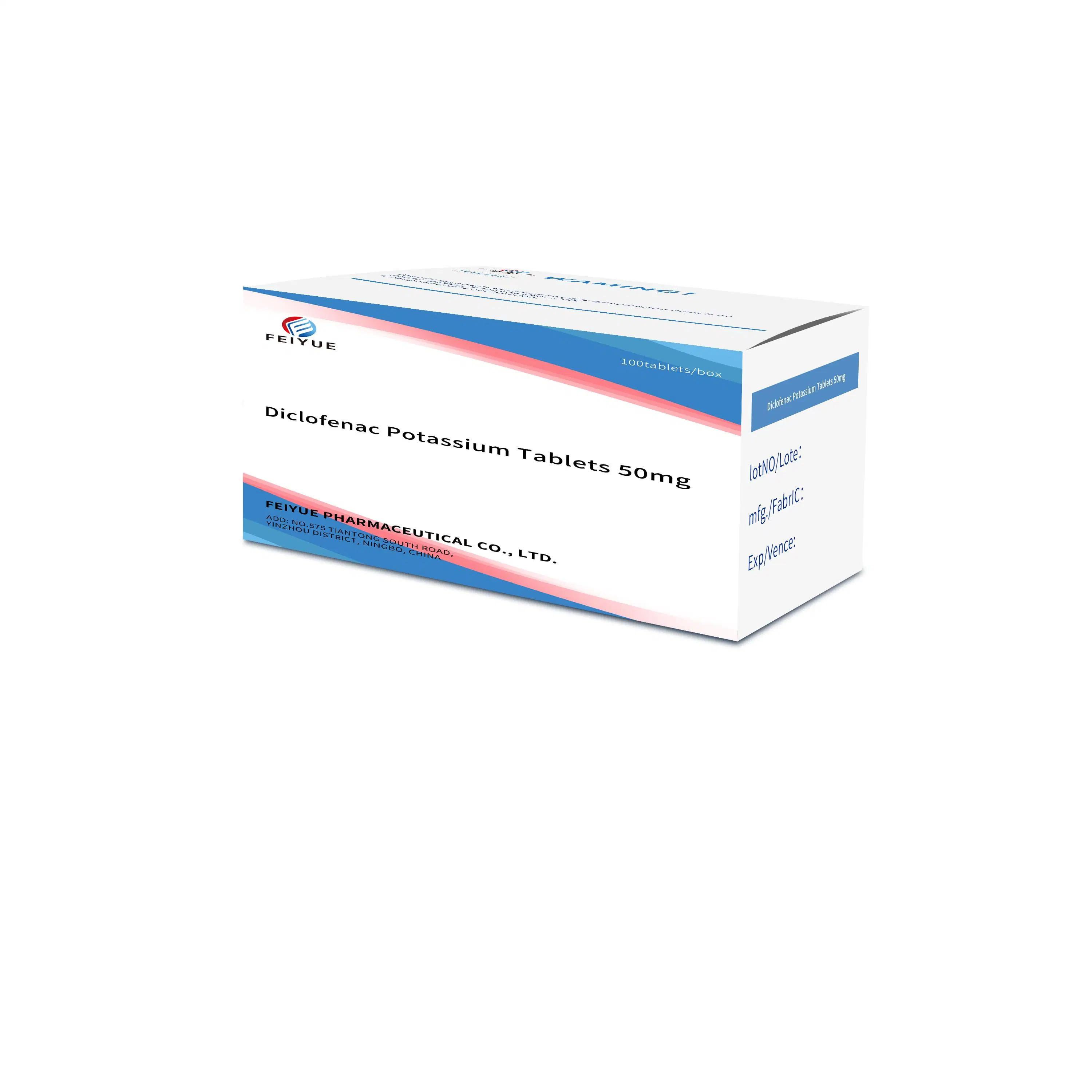 Diclofenac Kaliumtabletten 25mg 50mg 100mg