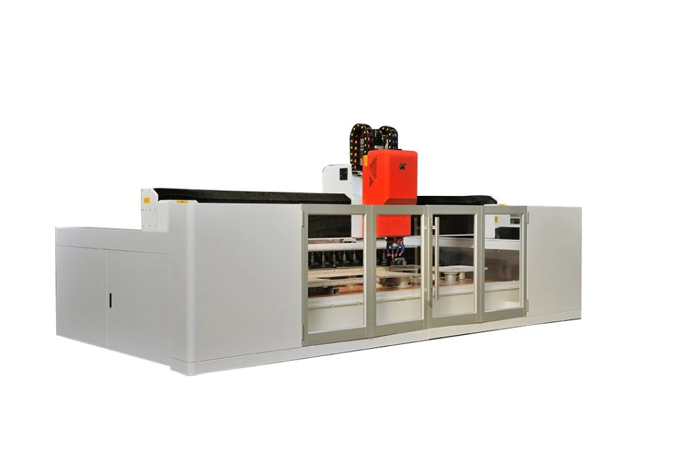 Gravura de vidro CNC e Centro de Processamento de orlas WD-1530