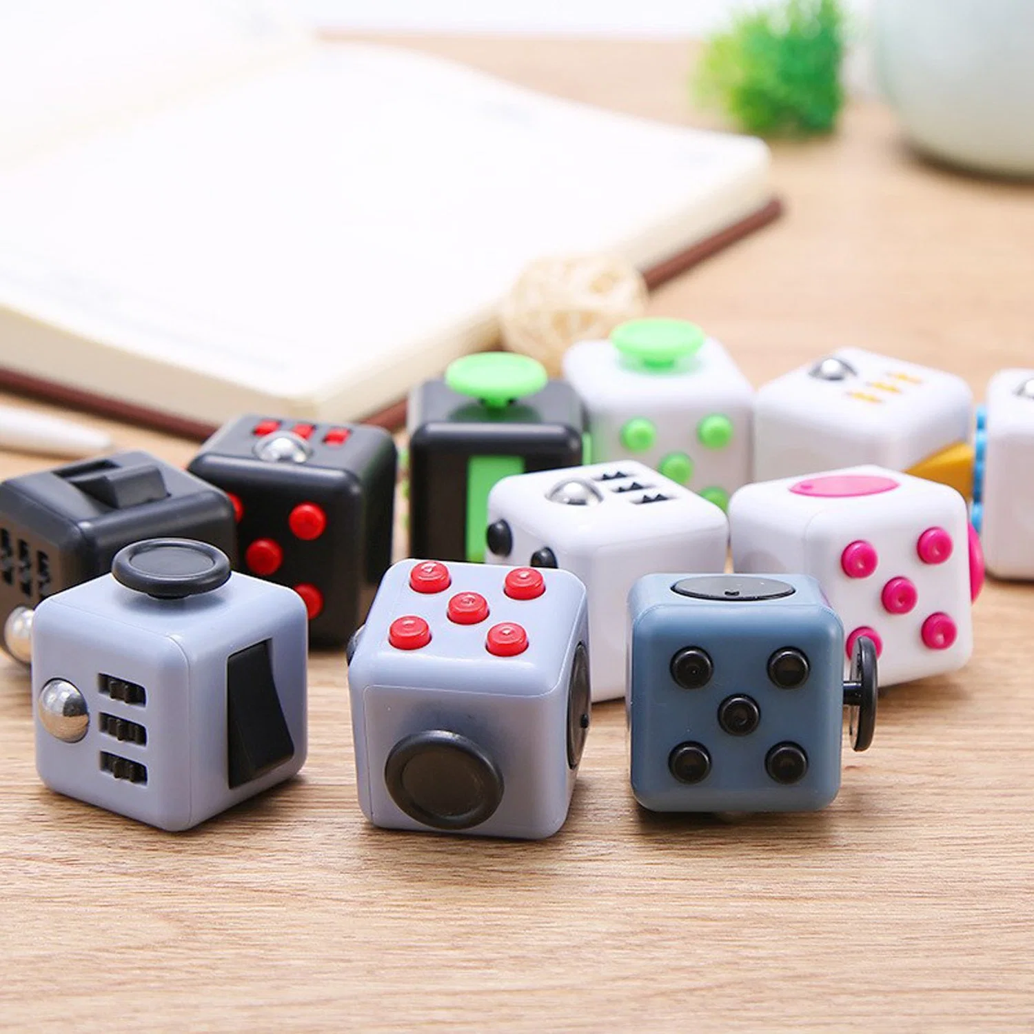 Stress Anxiety Pressure Relieving Great Fidget Busy Cube for Adults and Children