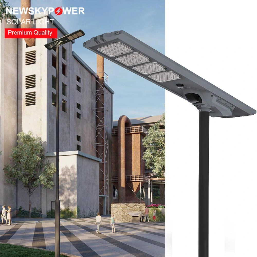 400W Super brillante exterior LED Solar Street Light con grande Batería de reserva