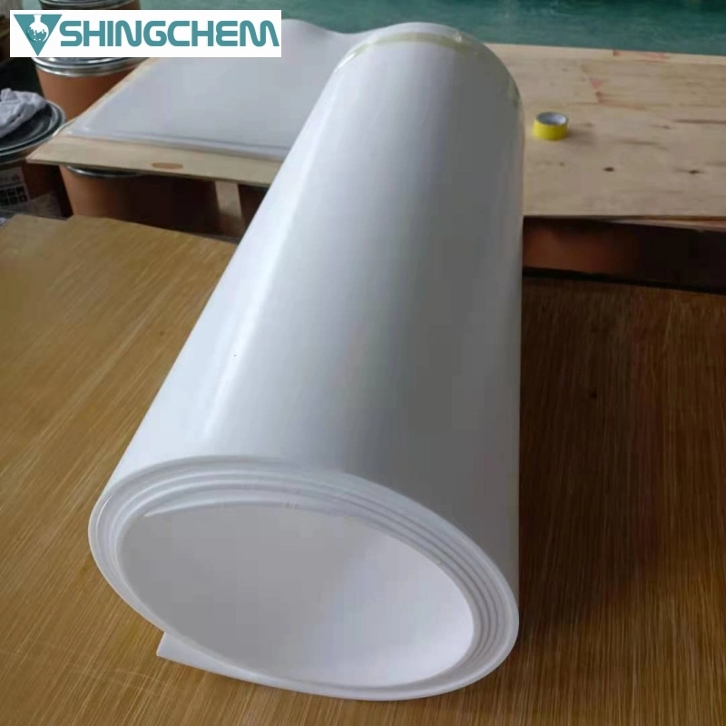 100% من ورقة PTFE للبيع الساخن PTFE ورقة عالية الجودة حشيات PTFE