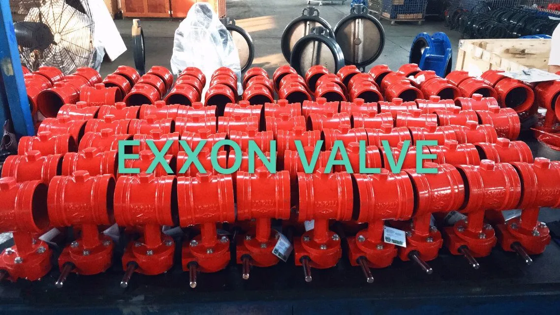 API Worm Gear Actuator Groove (Clamp) Centerline Soft Sealing Butterfly Valve