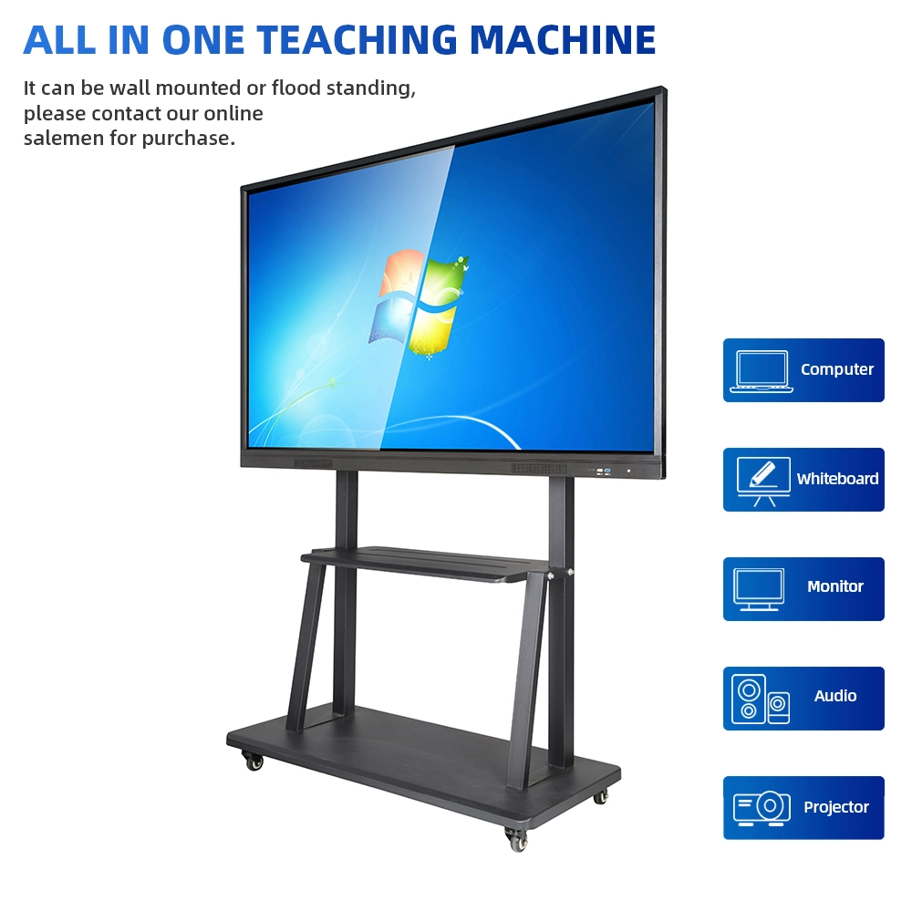 65 Inch Multifunction Pen/Finger 20 Points Touch Screen Interactive Whiteboard Smart Board Smartboard for Classroom