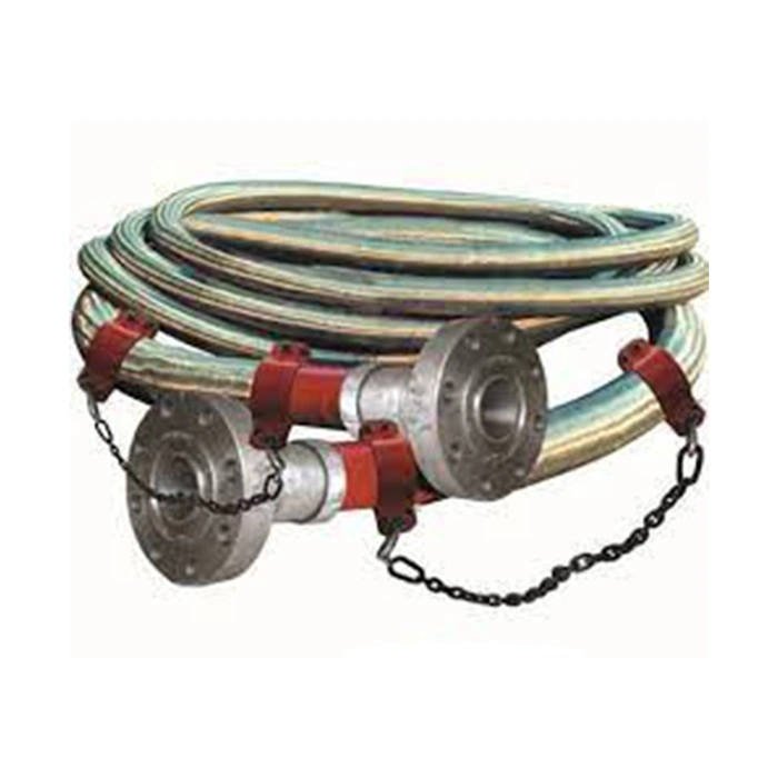 API 16c forage de puits d'huile caoutchouc flexibles hydrauliques flexible rotatif Flexible flexible, flexible d'arrêt et de suppression de flexible à haute pression de service 70 MPa