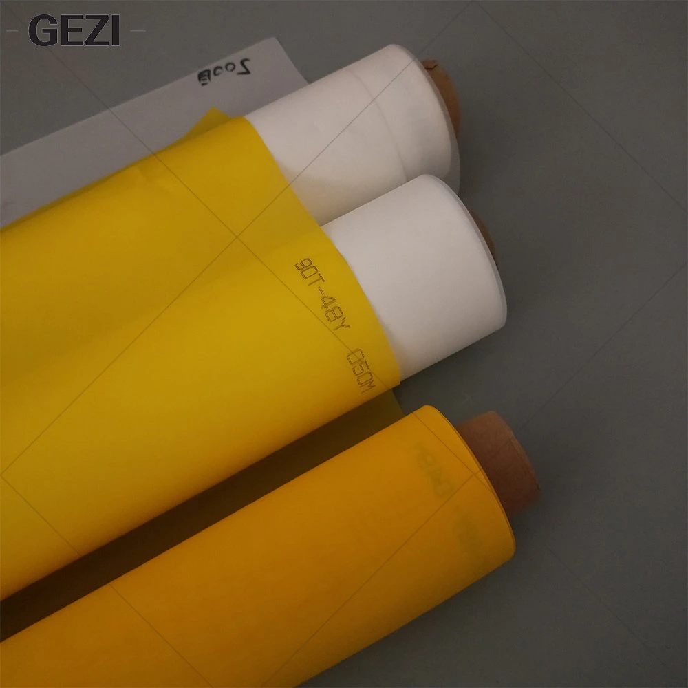 Günstige 110 Rolle Mesh Seide Siebdruck Monofilament Polyester Mesh Seidenstoff