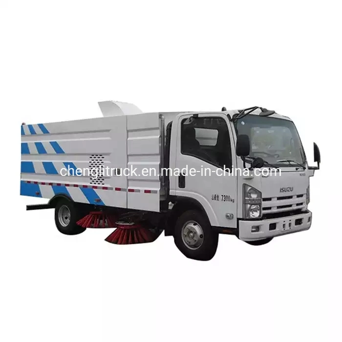 10cbm Road Sweeper Truck Superstructure with Auxiliary Engine