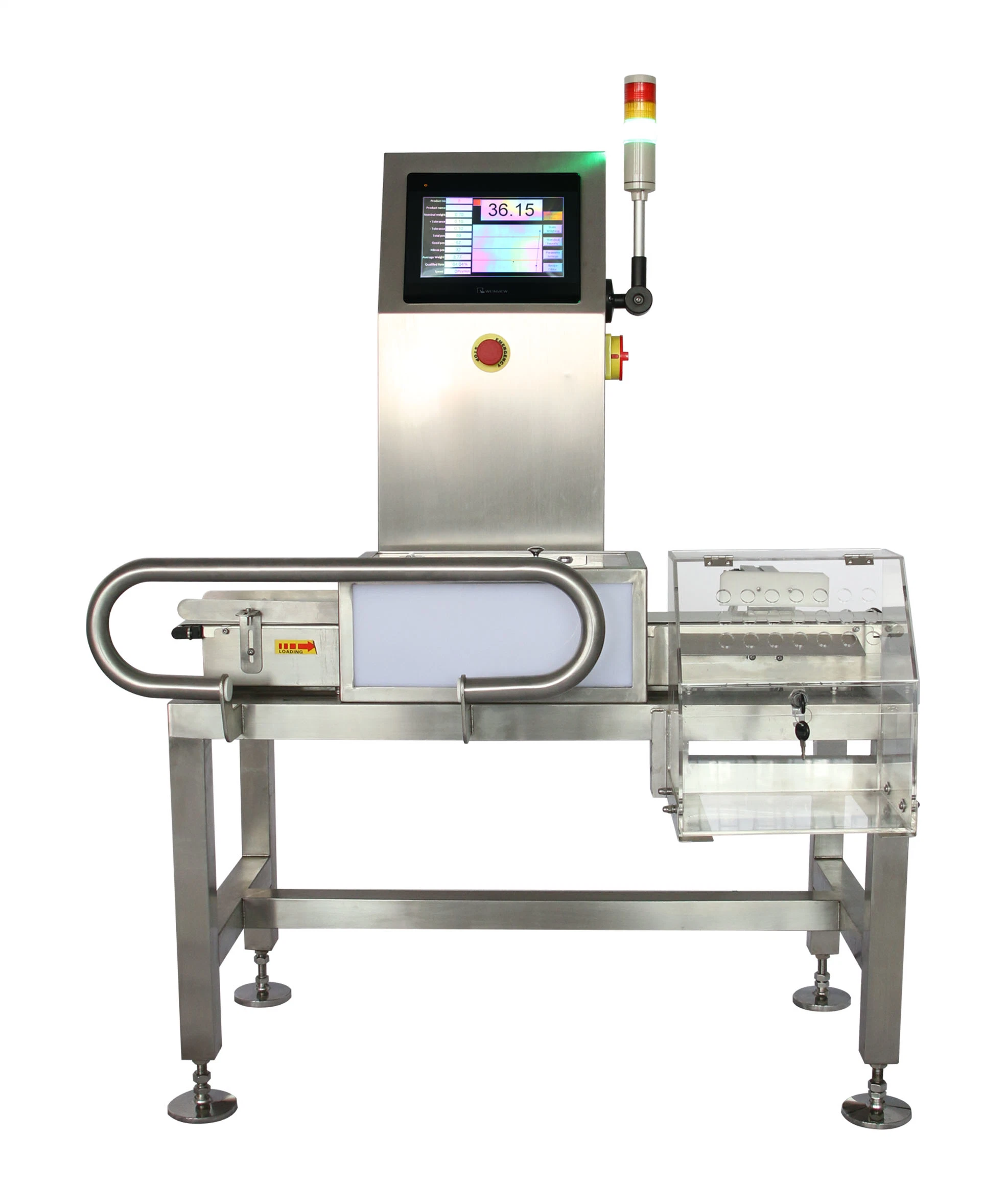 High Speed Conveyor Belt Check Weigher