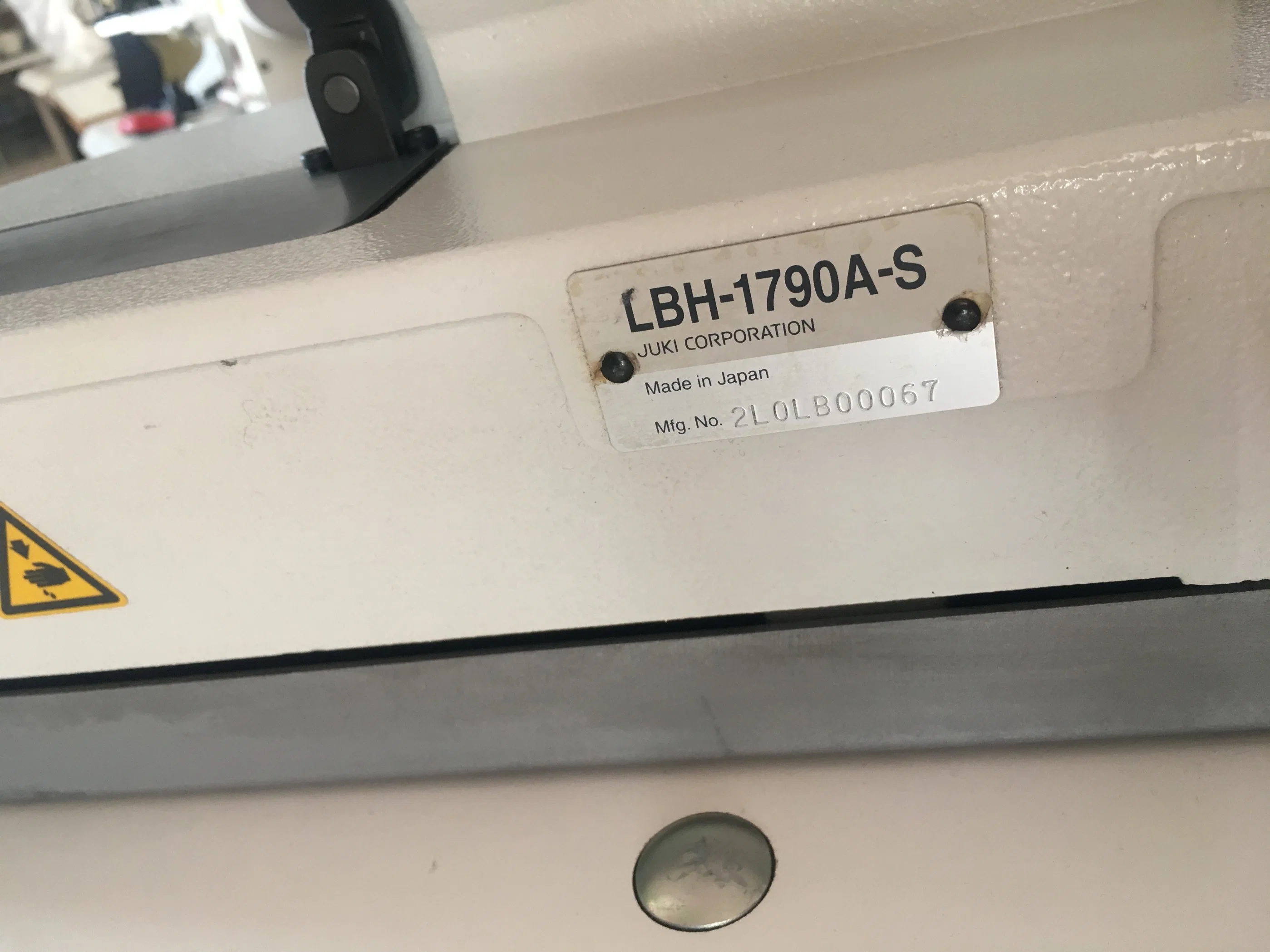 Used Buttonhole Sewing Machine Secondhand Juki Lbh 1790 Maquinas De Coser Usedas