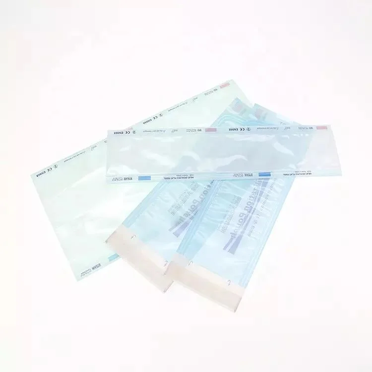 Self Seal or Heat Seal Sterilization Flat Pouch