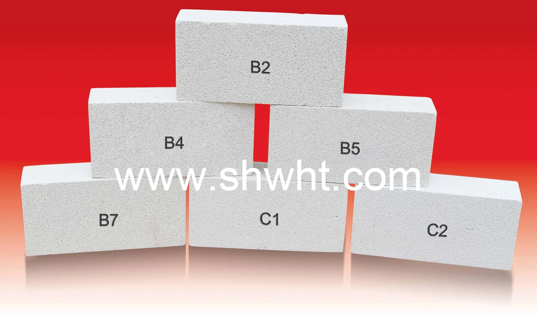 Poly Light High Aluminum Firebrick, High Alumina Bricks for Blast Furnaces, High Alumina Bricks for Hot Blast Stove, Low Creep High Alumina Brick for Back Line