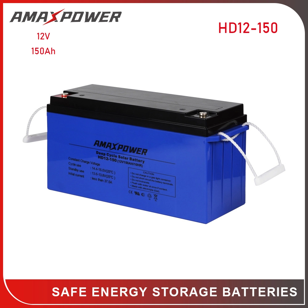 12V/36V/48V 150ah/200ah/250ah Long-Life Deep-Cycle Gel Storage Battery for Solar Panel/Car/UPS/Lighting/House/Cleaning-Machine/Pack/Vehicle/Telecom