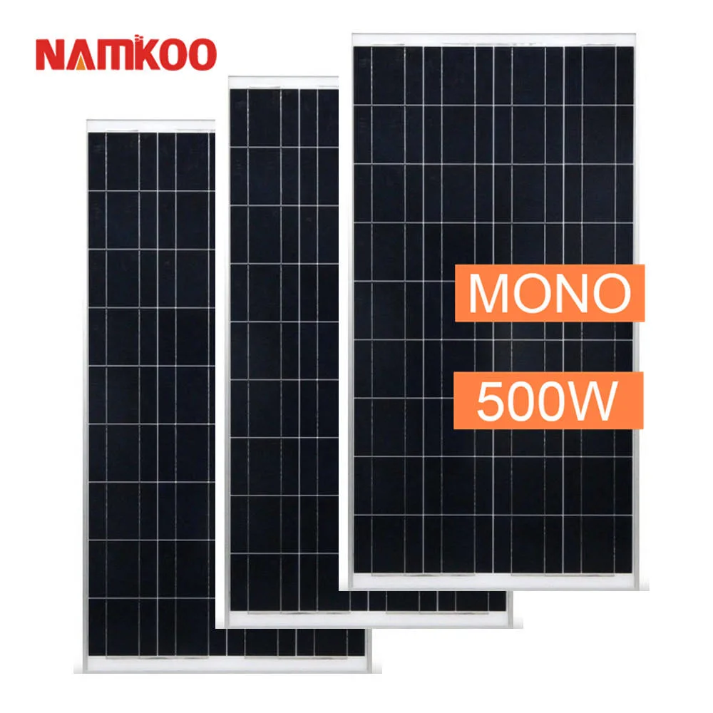 335W 385W Tous les panneaux solaires dans l'Europe noir monocristal de tous les Noirs Perc Sun Power de la moitié des panneaux solaires de cellule