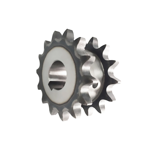 Double Chain Sprocket Stainless Steel Duplex Pitch ANSI Plate Hub with Stock Bore Key Lightweight Tooth Cast Iron Roller Best Selling Suppliers Sprockets