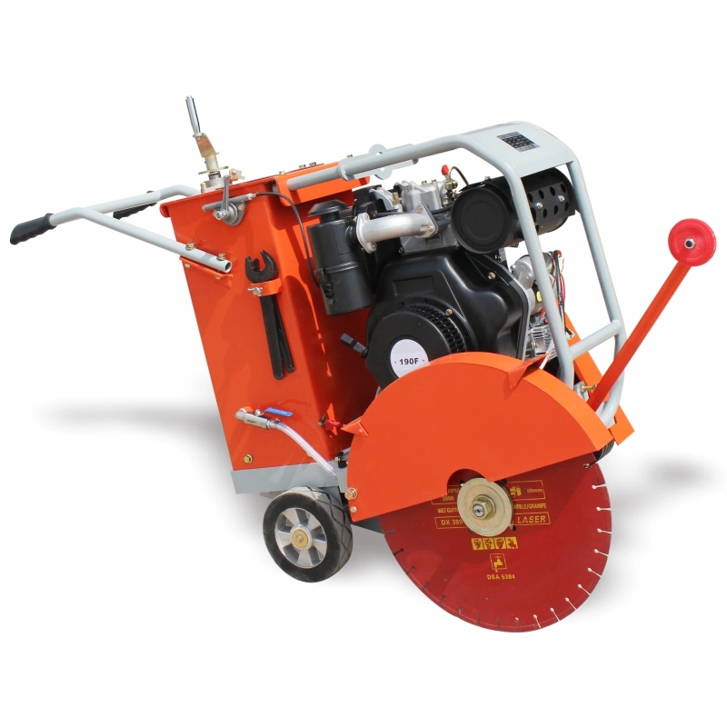 Easy to Start 9HP 13HP Gasoline Diesel Engine Machine Diamond Saw Concrete Cutting Road Asphalt Cutter Saw