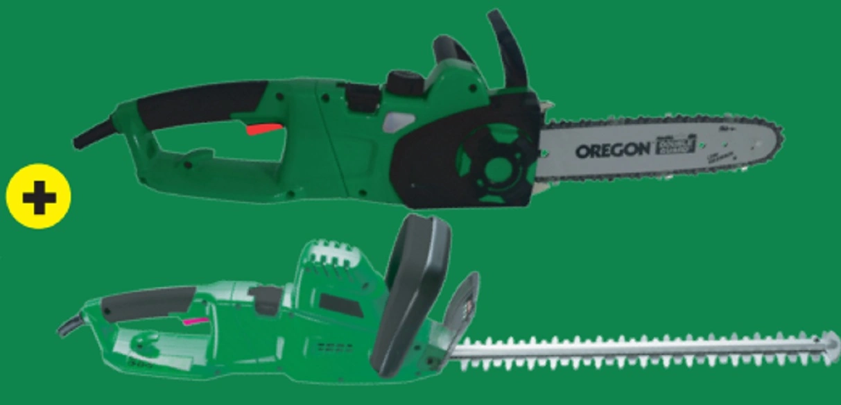Electric 4in1 Multi Chainsaw&Hegde Trimmer Garden Power Tool Set