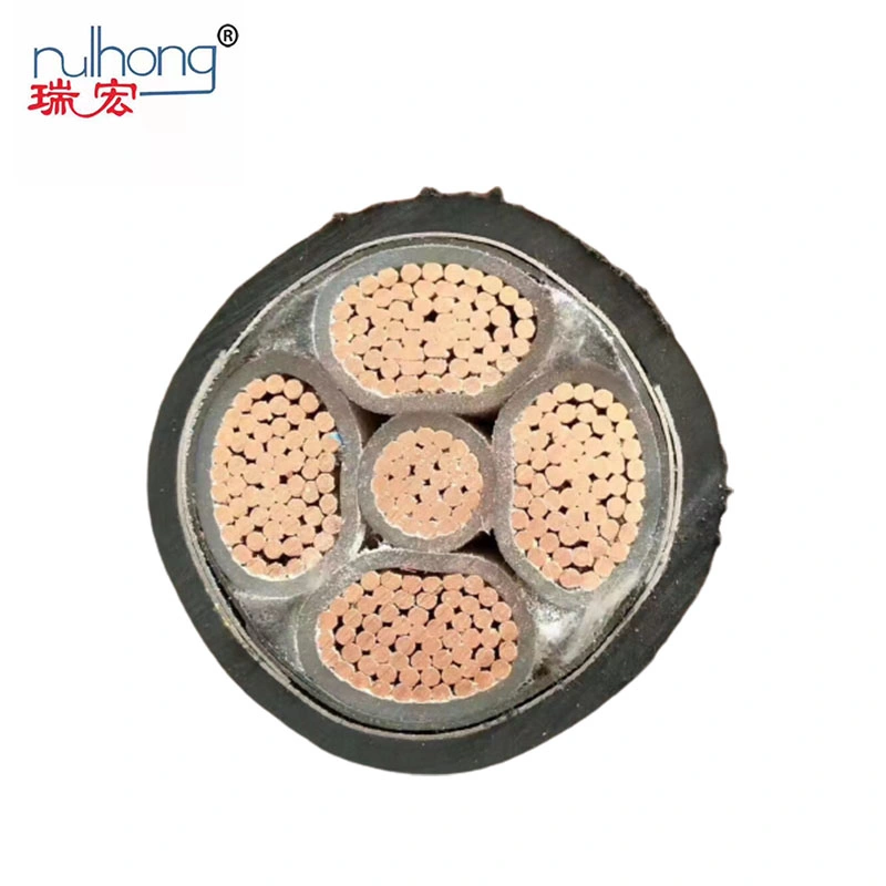 Copper Core Cross-Linked XLPE/PE/PVC Insulated Steel Strip Armored Low Smoke Flame-Retardant Power Cable Wires