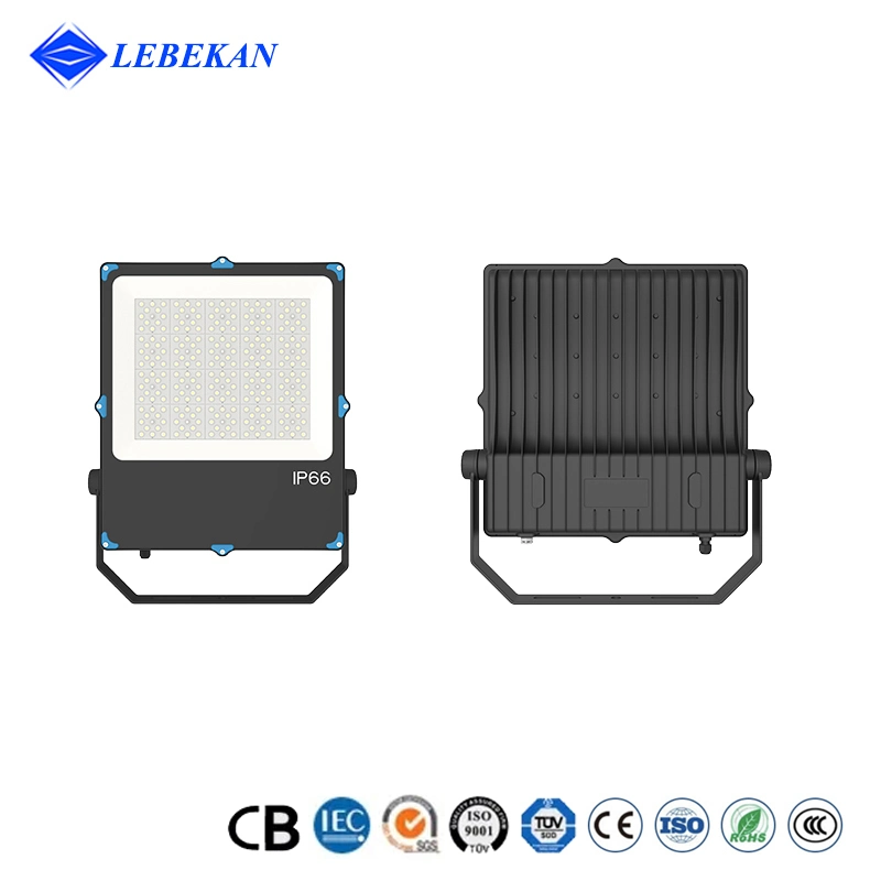 China Lieferant hohe Leistung Bulkbuy Flutlicht IP65 200W 250W 300W 400W 130lm/W 6500K 5000K LED Großhandel/Lieferant Flood Light Fixture