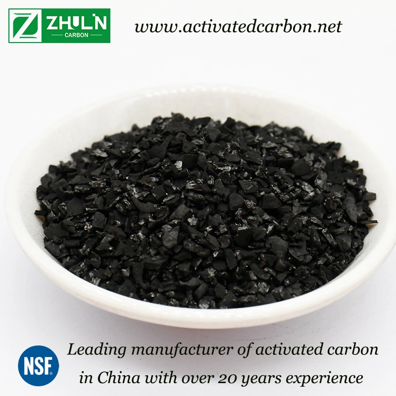 Iodine Number 1050 Coconut Shell Activated Carbon Mesh 8 * 16 6 * 12