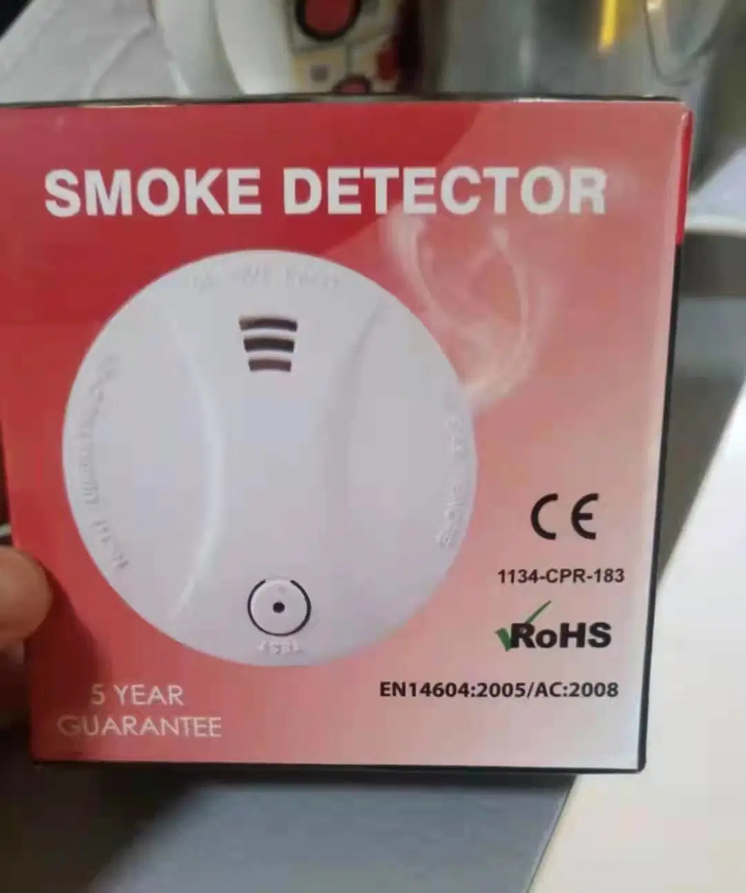 Kit de seguridad para detectores de humo de incendios con sistema de alarma inalámbrica para el hogar Sensor de humo