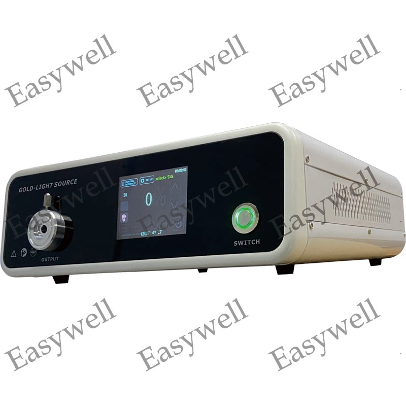 Portable 100W LED Cold Light Source Ks-Els100A for Ent, Endoscope, Laparoscopy