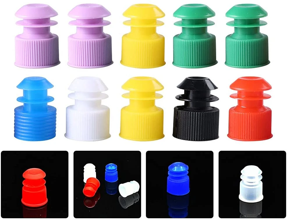 Disposable PE Plastic Test Tube Stopper Tube Plug 12mm 13mm 16mm