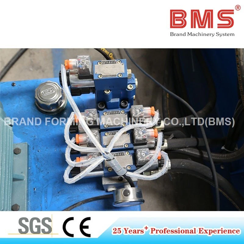 Xiamen BMS Auto techo ondulado frío enrolladora/haciendo rodar la formación de la maquinaria y material PPGI