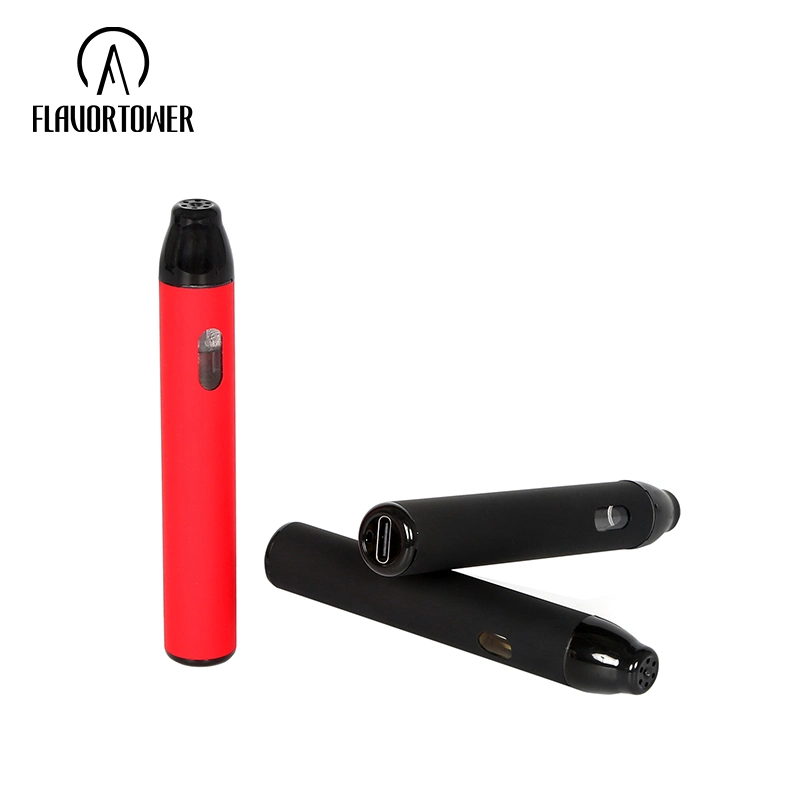 Private Label Factory E Cannaforce OEM ODM Custom Crystal Hhc D8 Pen Shisha Pod Wholesale/Supplier Empty 2ml 600 LED Elf Disposable/Chargeable Vape