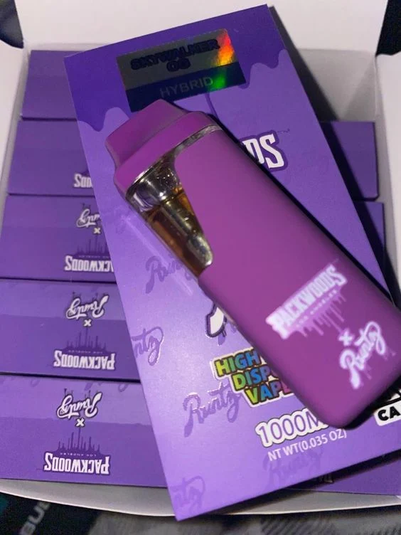 Packwoods Runtz X 510 Batería vacía Vape Vaporizador de aceite de la HHC