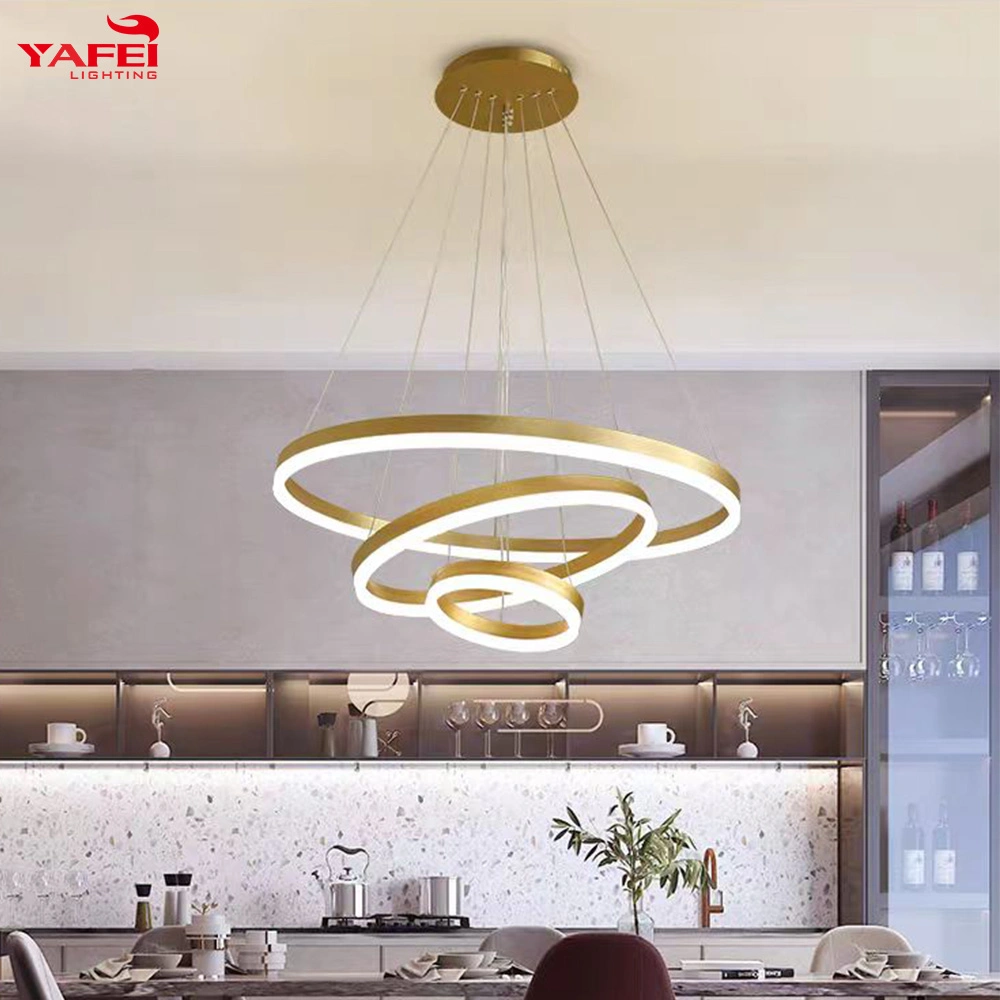 American Country Modern Industrial Style Living Room Holder LED Pendant Light Chandelier