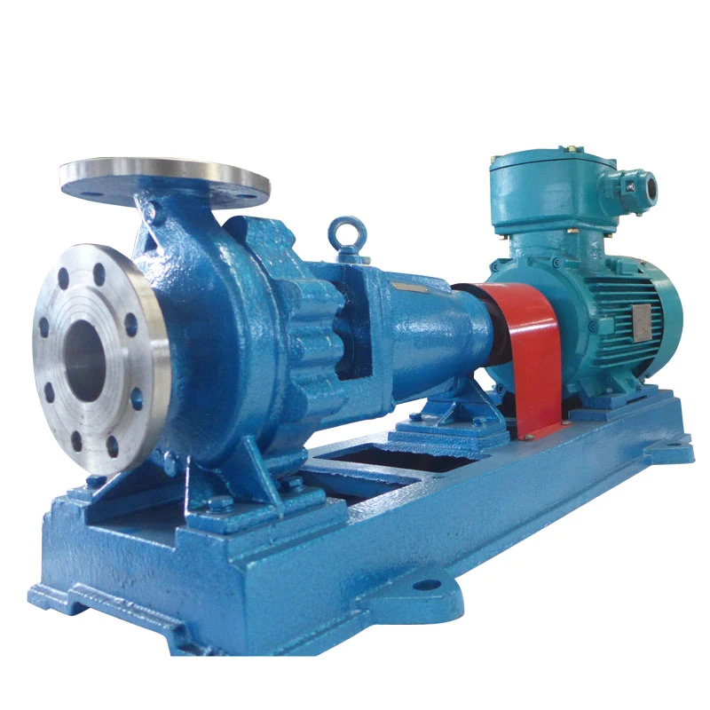 Stainless Steel End Suction Centrifugal Pumps for Process Applications in Chemical Industries