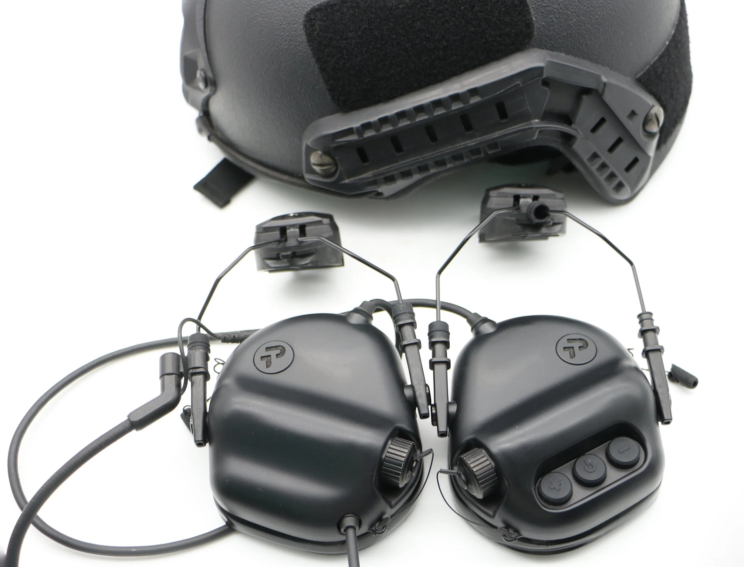 Talk-Through Noise Cancelling Hearing Protection Fast Helmet Headset for Protecting Missioner Hearing Df-3