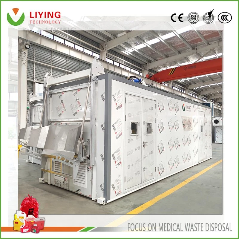 Manufacturer Professional on-Site Biomedical Waste Microwave Disposal Sterilizer Hazardous Waste Management