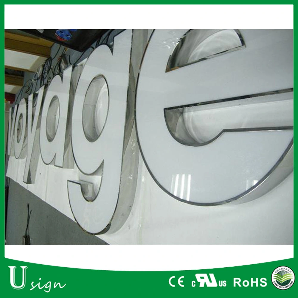 Waterproof Outdoor Advertising 12V LED Acrylic Letters for Logo Sign Board