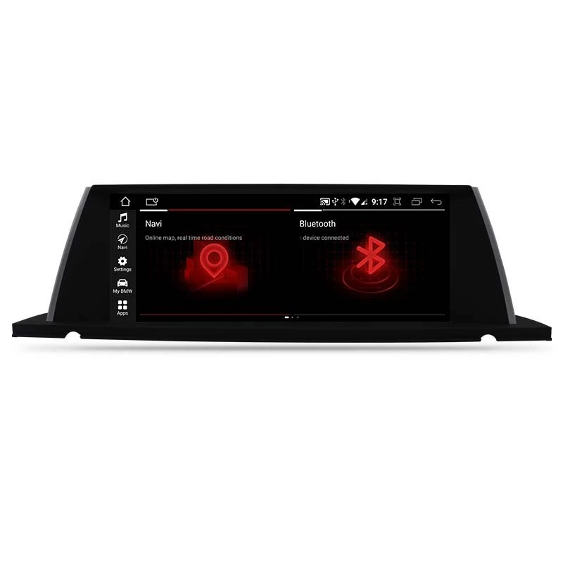 MCX 1920*720 Android 12 Upgrade Players Accessories Car Parts Android for BMW 5 Series Gt Nbt F07 2013-2017