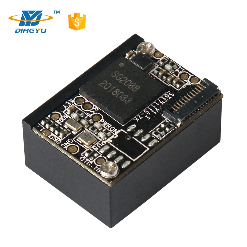 OEM 32 Bit 2D Mini CMOS Barcode Laser Scanner Module with Flat Cable