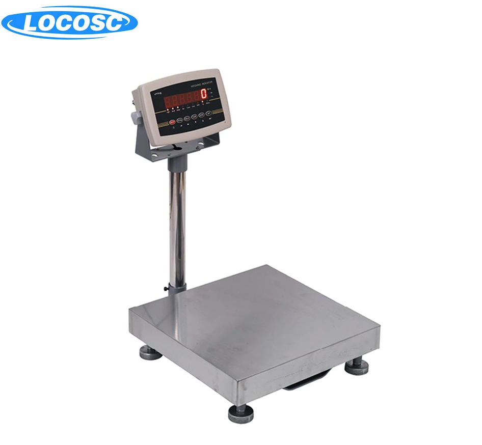 Medir la masa de la Plataforma Locosc LCD 1000kg Precio Báscula electrónica