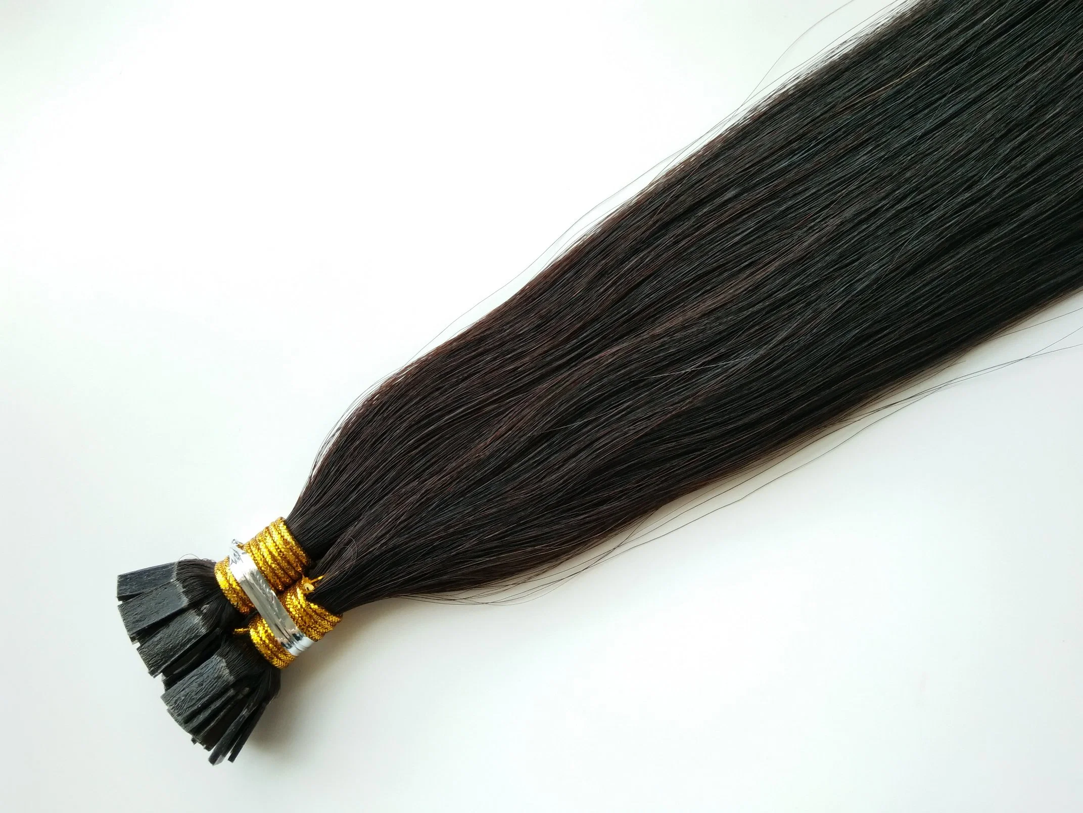 #1 Keratin Pre-Bonded Flat Tip Hair Extension Fusion Hair Weaving