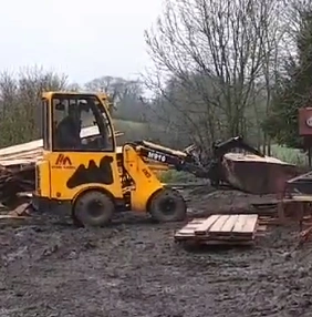 Forestry Sawmill Loaders and Machinery for Log Wood