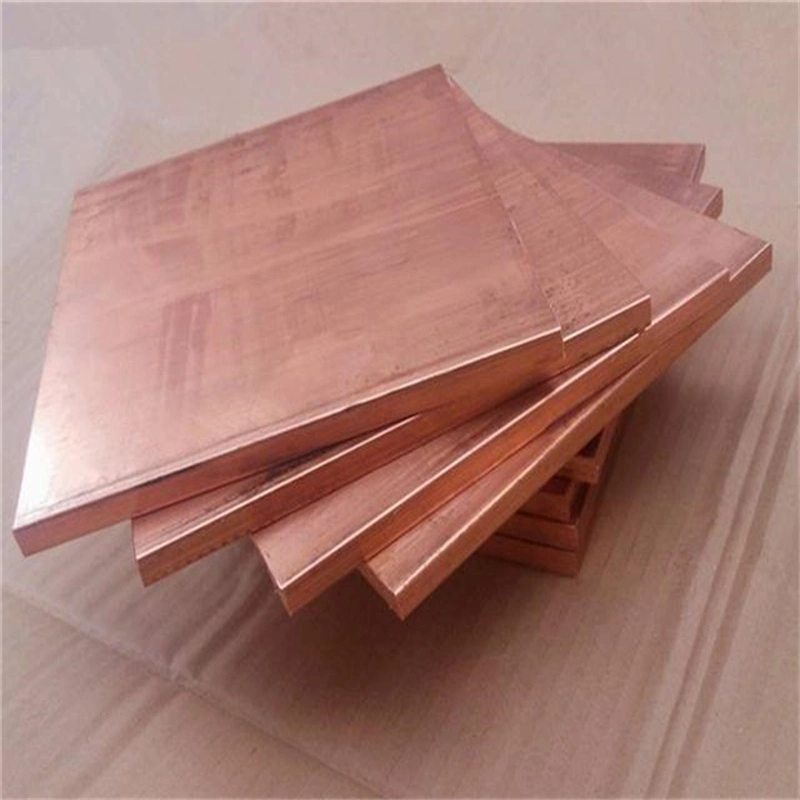 High quality/High cost performance Copper Sheet Metal Sheet Copper Board Laminate Sheet Red Pure 4X8 99.9% Copper Plate Sheets for Construction Pure Copper Cathode Sheet Brass Sheet