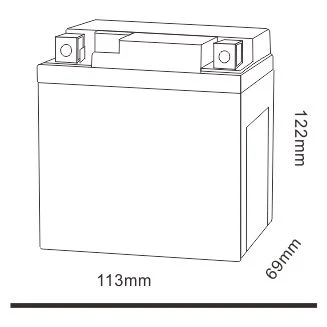 YTZ7V-BS Good Start-Up Capability Sealed Rechargeable Battery For Scooter