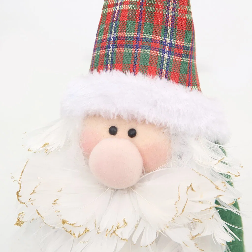 2024 Original Design Handmade Santa Claus Christmas Decorations Thick White Beard Christmas Santa Claus Doll