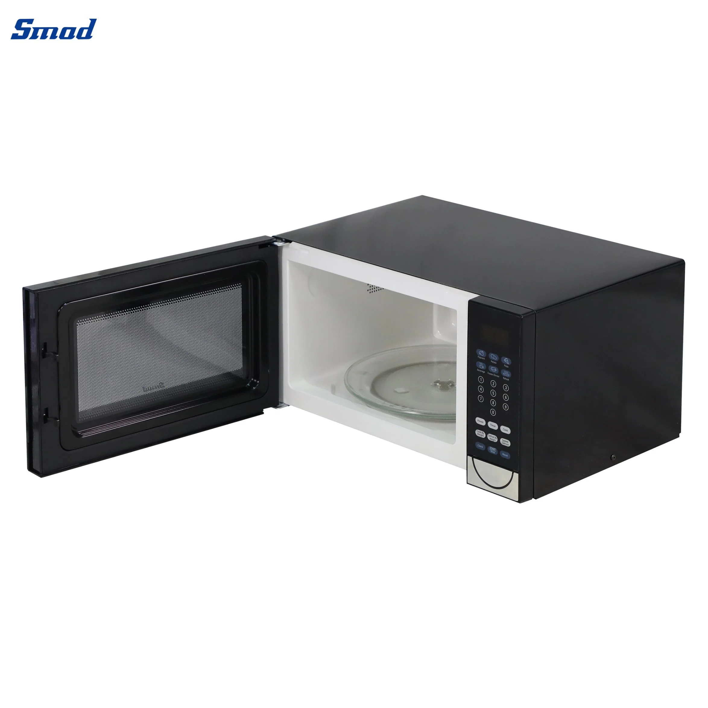 Smad 30L pequeños y portátiles digitales Encimera Horno microondas para el hogar