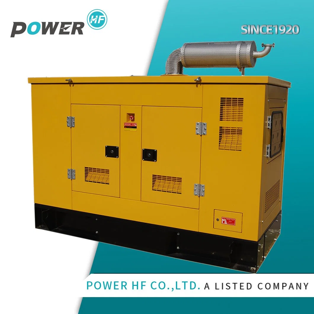 30kVA 40kVA 50kVA Potable Super Silent Diesel Generator Set Potable Generador Enclosure Generation From OEM Factory with CE, ISO9001, Soncap, CIQ