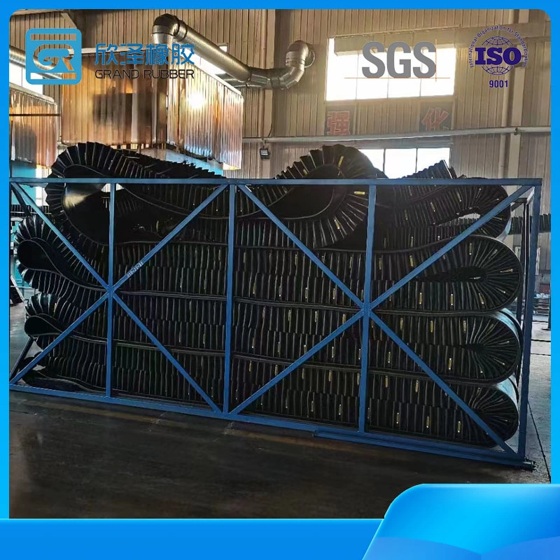 Hot Sale Ring Sidewall Conveyor Belt Corrugated Sidewall Conveyor Belt Ring Skirt Belt Corrugated Electronic Scale Belt