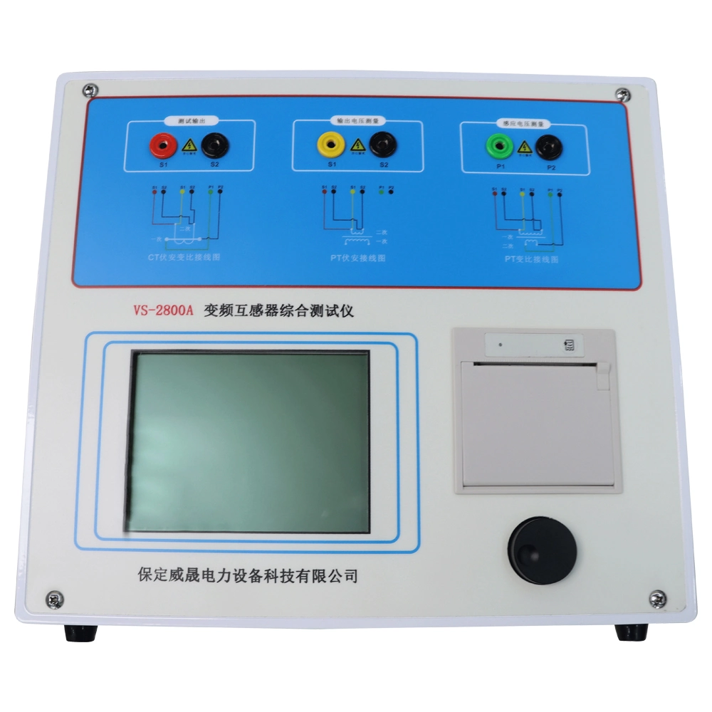 Current Voltage Transformer Vt CT PT Volt Ampere Excitation Curve Characteristic Tester Polarity Turns Ratio Tester for Instrument Transformer Testing