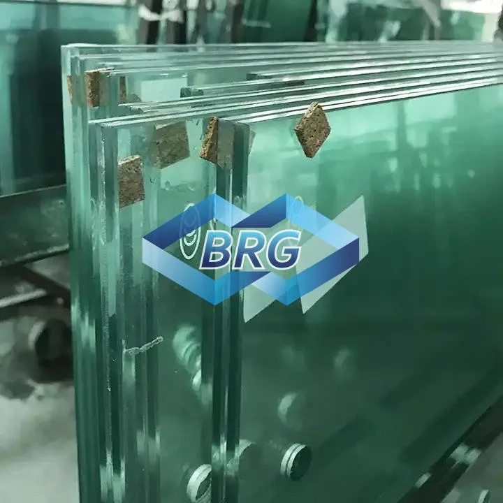 Energy-Saving 6.38mm 8.38mm 8.76mm 10.38mm Clear Tempered Laminated Safety Glass for Wall Window Door