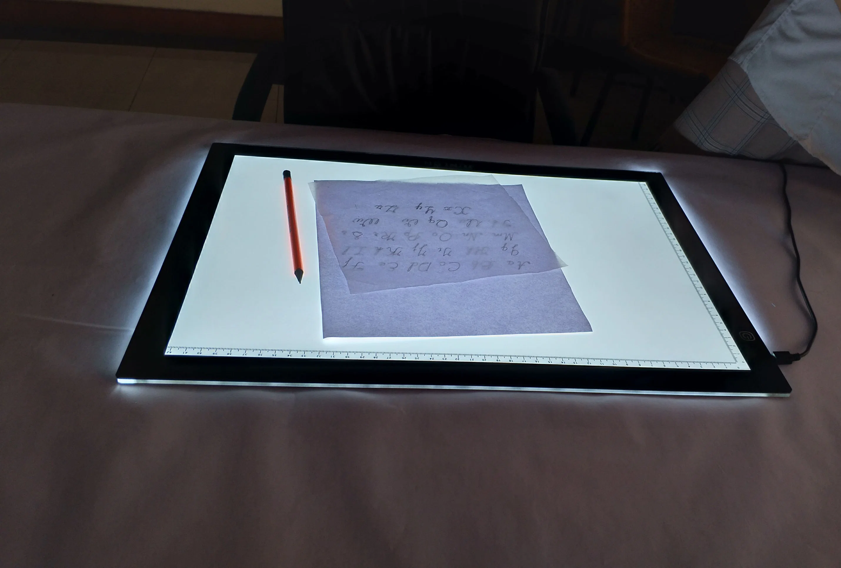 ÉCRITURE LED tablette A3 LED Tattoo Light Box lumineux lumineux Tracing lumineux Carte de dessin