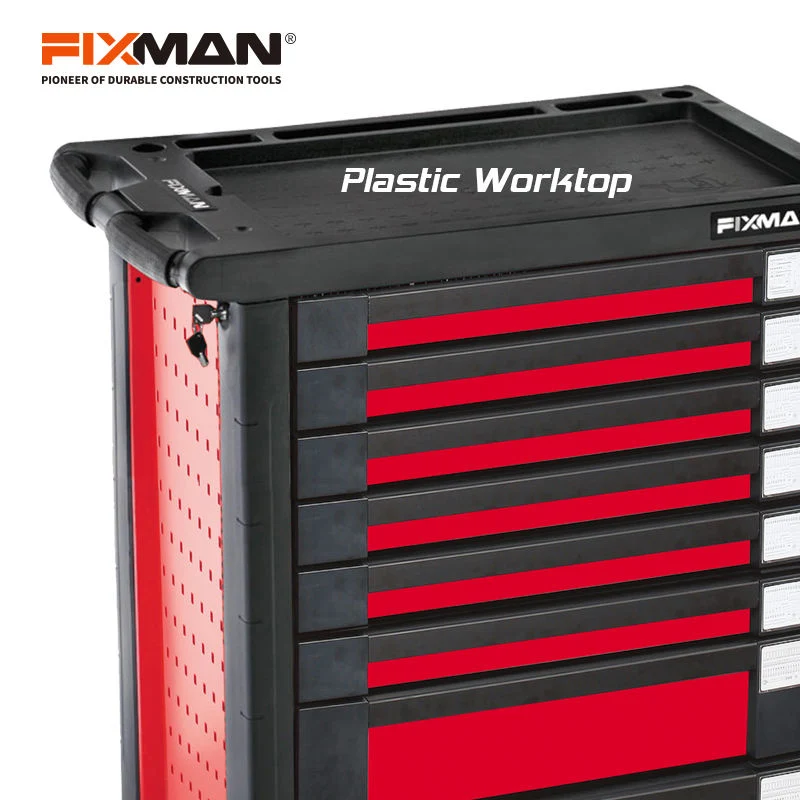 Fixman Heavy Duty Garage mécanicien Mobile durable Armoire à outils de réparation automobile chariot7B de F5SRP